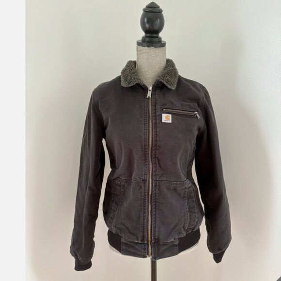 Carhartt Jackets & Blazers - *DISCONTINUED-Wildwood-Carhartt Jacket | Black w/ Sherpa Lining | XS | VTG | EUC